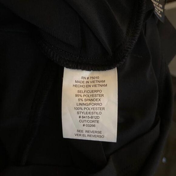 City Triangle Black One Shoulder Party Dress - Picture 8 of 9